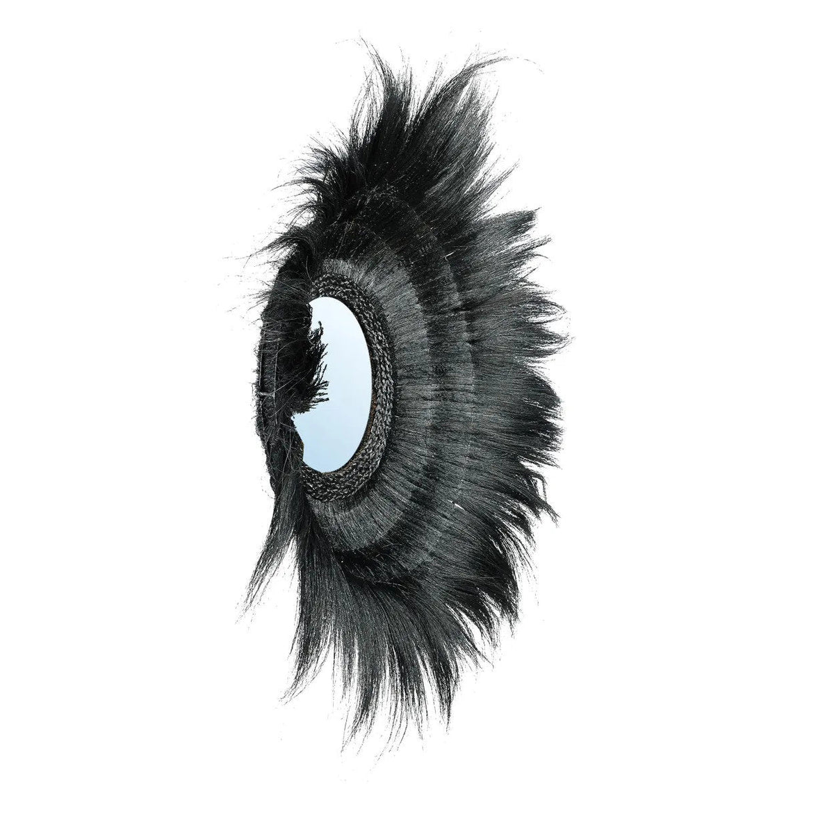 Le miroir Sunken Forest - Noir 90x90cm