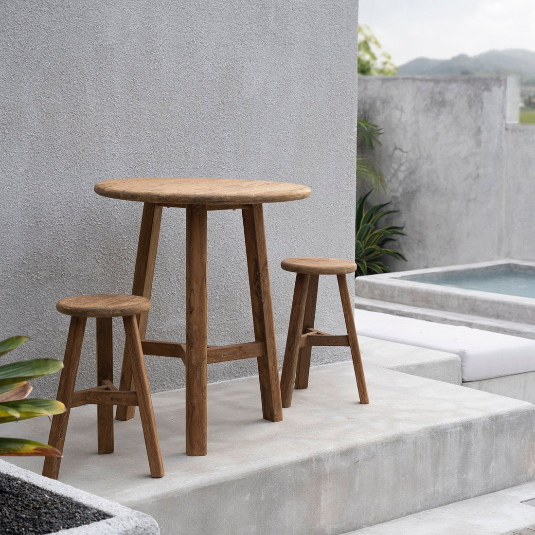 Le tabouret de bar Fusuma Outdoor Bazar Bizar