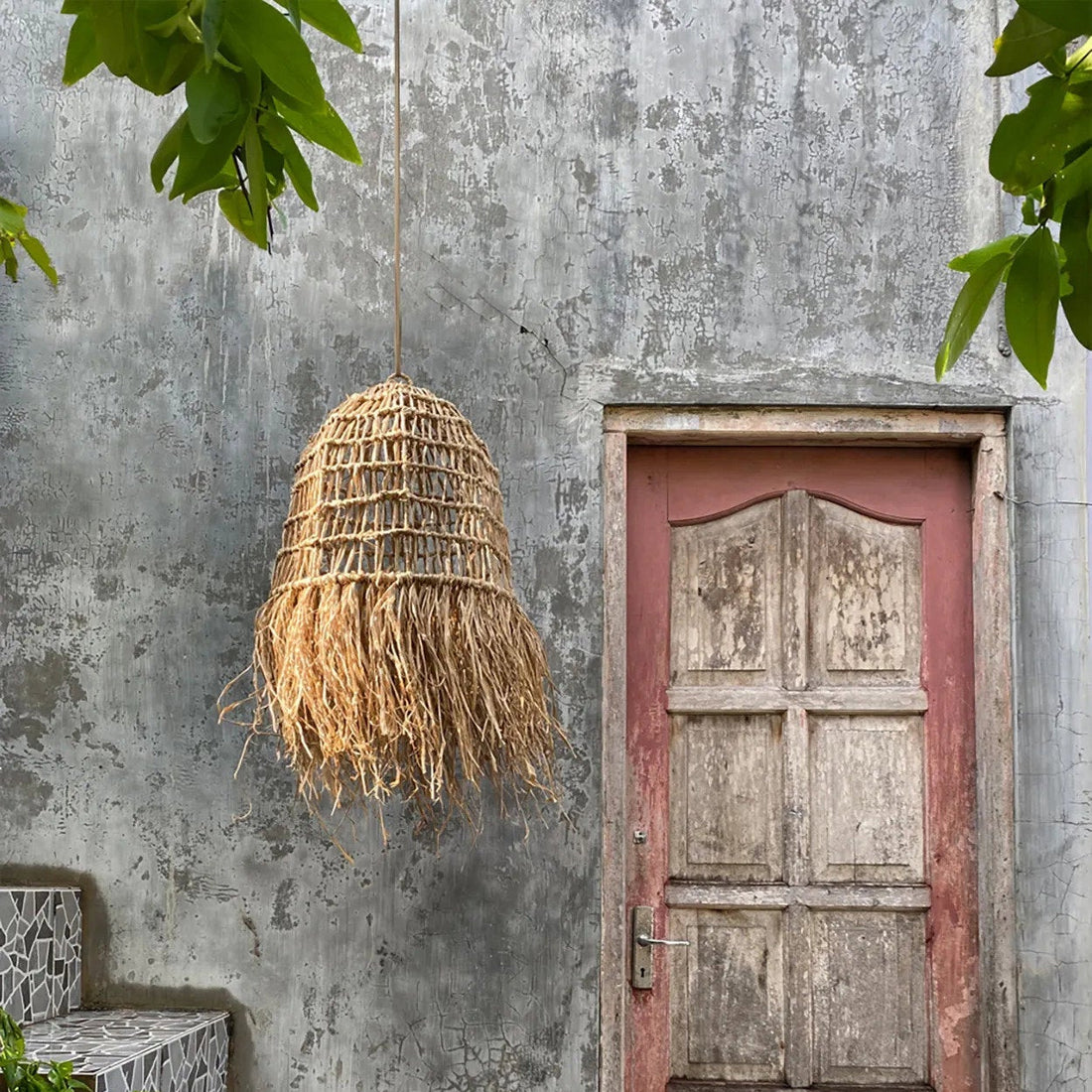 La suspension Casita Naturel L Bazar Bizar