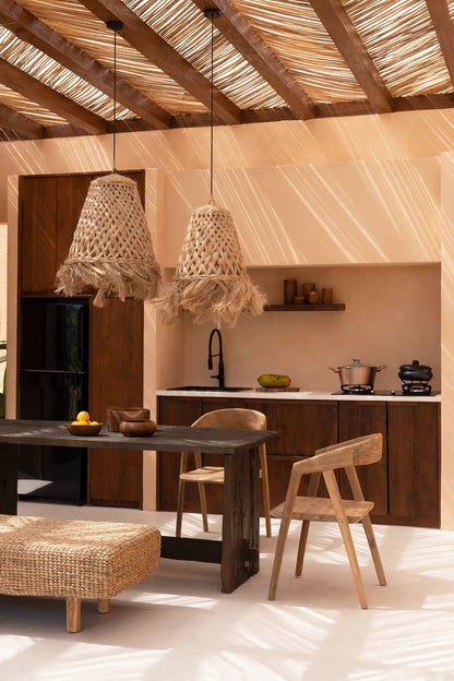 La suspension Jelly Fish Naturel Large Bazar Bizar