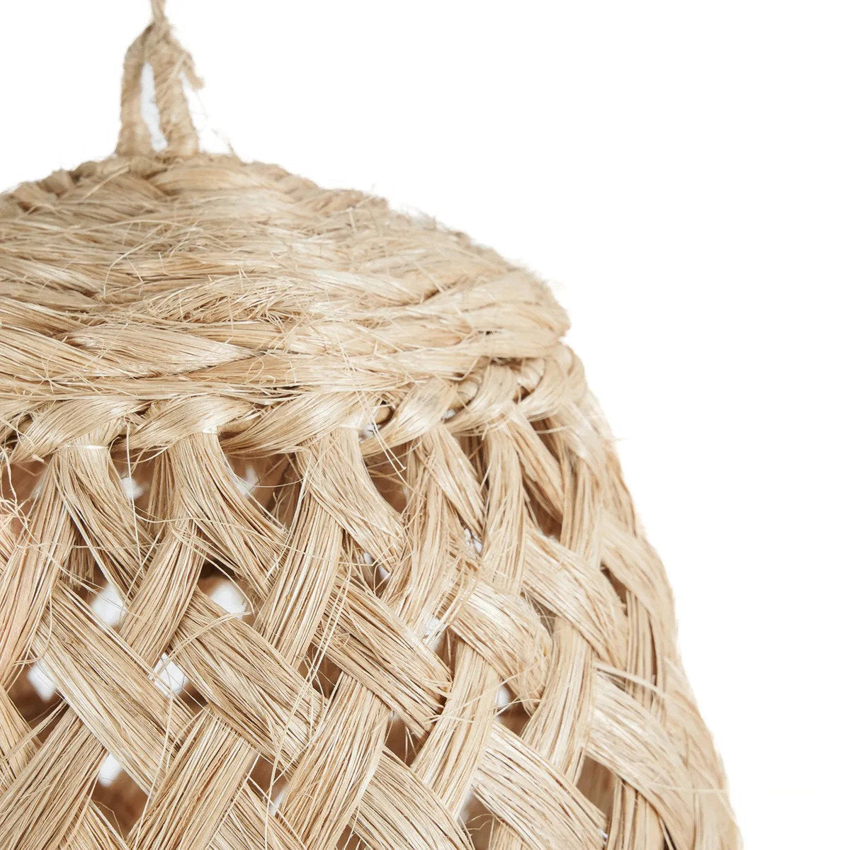 Le pendentif méduse Abaca naturel petit Bazar Bizar