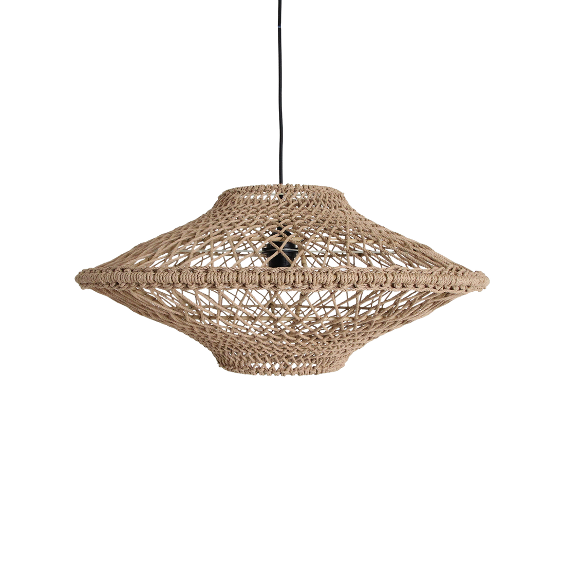 Suspension Corda Corde Naturelle Moyenne Ø60cm Matières premières