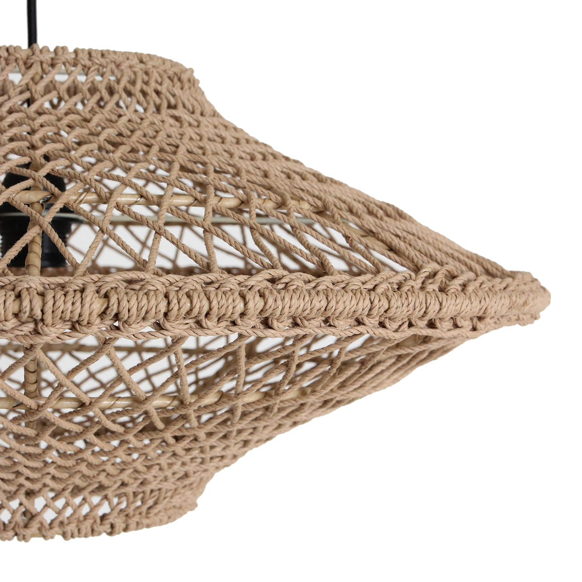 Suspension Corda Corde Naturelle Moyenne Ø60cm Matières premières