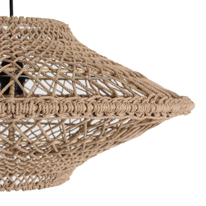 Suspension Corda Corde Naturelle Moyenne Ø60cm Matières premières