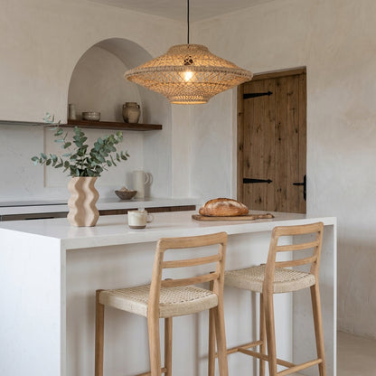 Suspension Corda Corde Naturelle Moyenne Ø60cm Matières premières