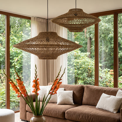 Suspension Corda Corde Naturelle Moyenne Ø60cm Matières premières