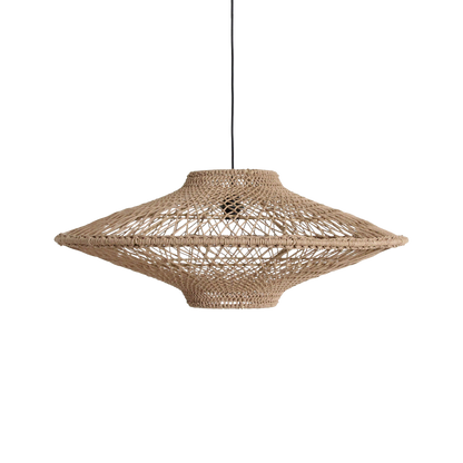 Suspension Corda Corde Naturelle Large Ø80cm Matières brutes