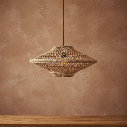 Suspension Corda Corde Naturelle Large Ø80cm Matières brutes
