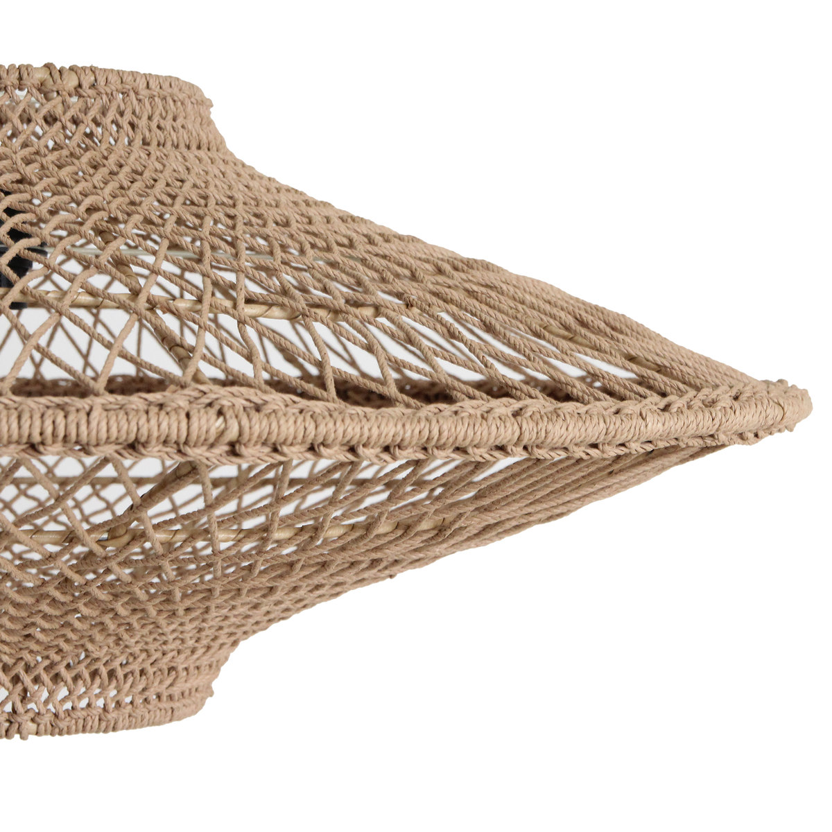 Suspension Corda Corde Naturelle Large Ø80cm Matières brutes
