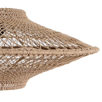 Suspension Corda Corde Naturelle Large Ø80cm Matières brutes