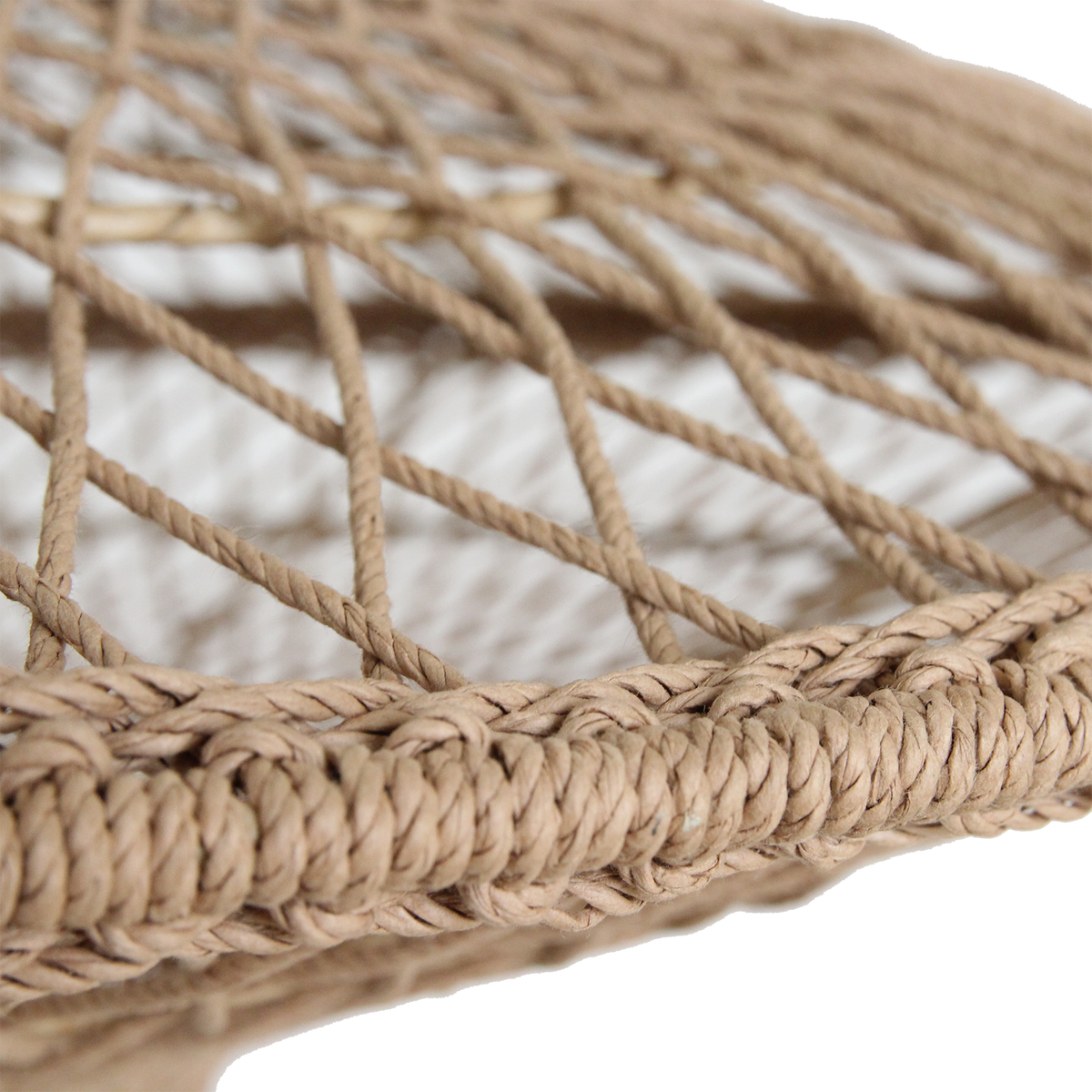 Suspension Corda Corde Naturelle Large Ø80cm Matières brutes