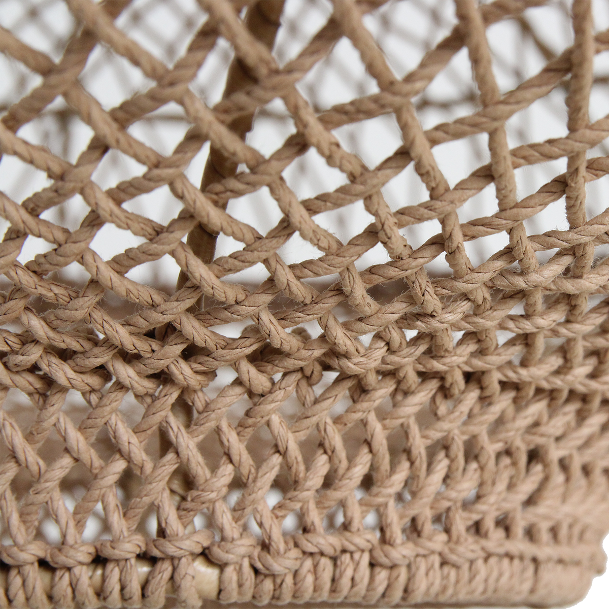 Suspension Corda Corde Naturelle Large Ø80cm Matières brutes