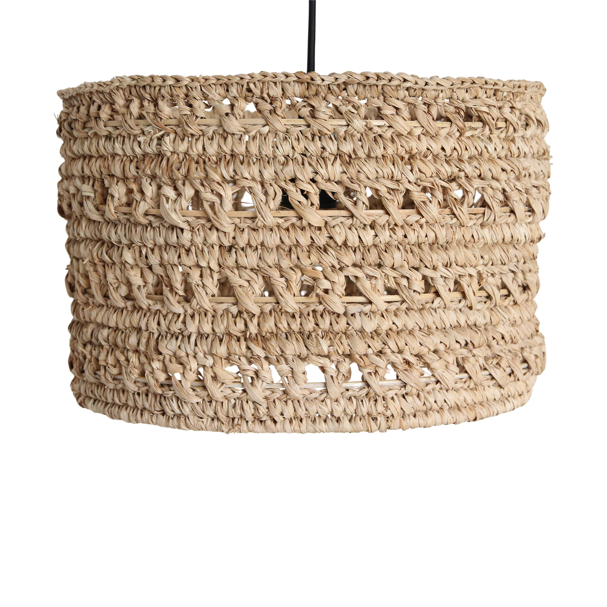 Lampe Herba naturelle petite Ø30cm Matières premières