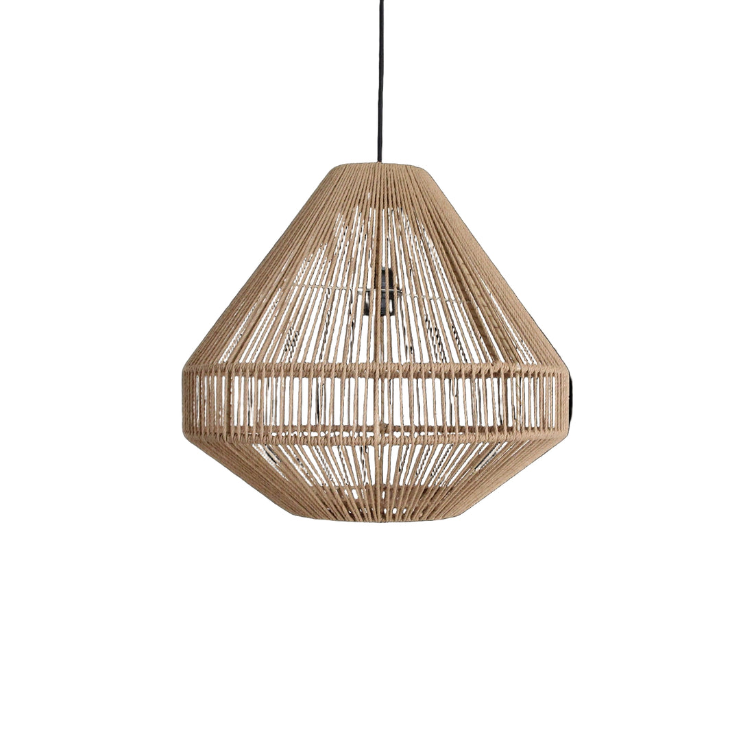 Suspension Linea Diamond Naturel Ø44x42cm Raw Materials
