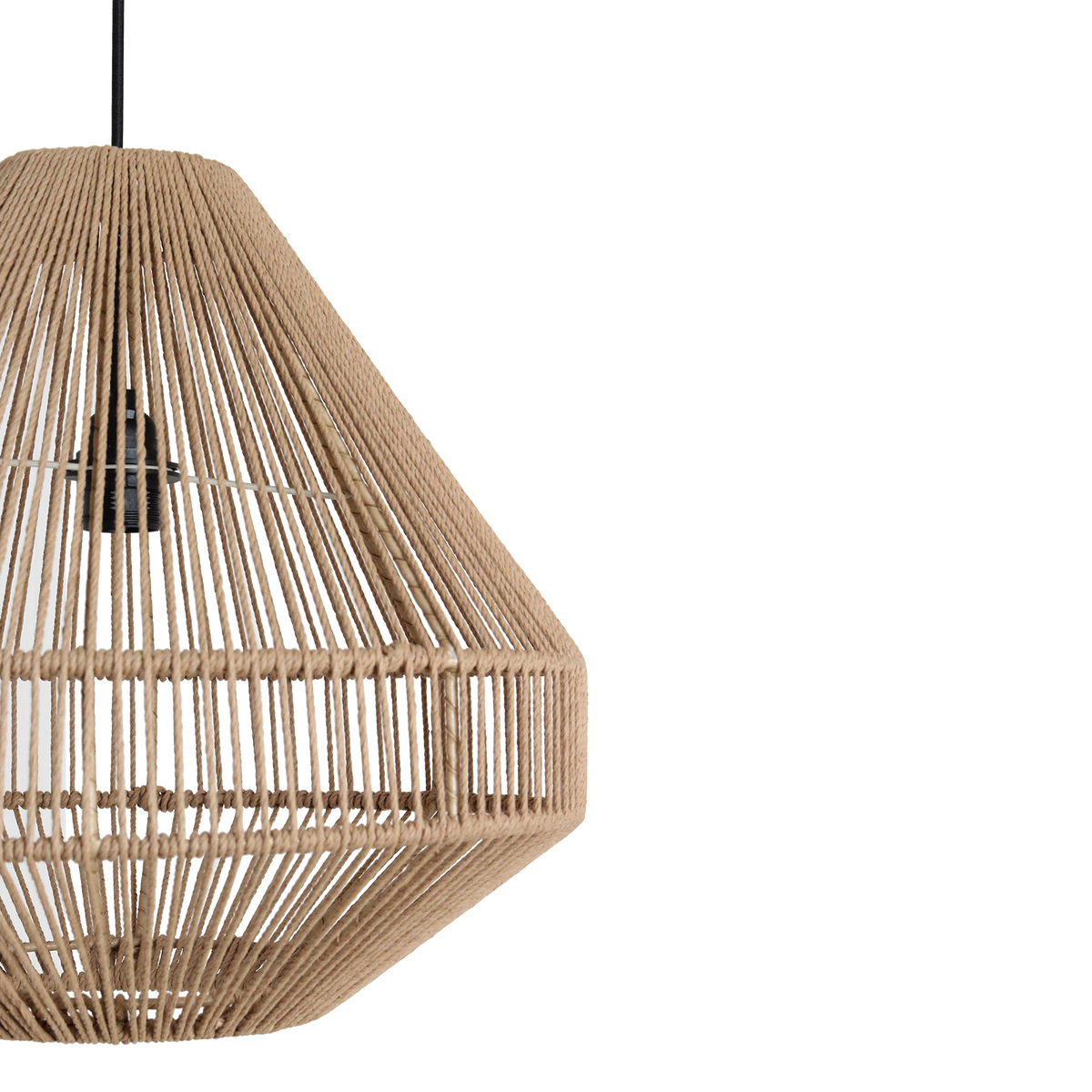 Suspension Linea Diamond Naturel Ø44x42cm Raw Materials