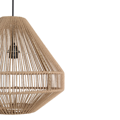 Suspension Linea Diamond Naturel Ø44x42cm Raw Materials