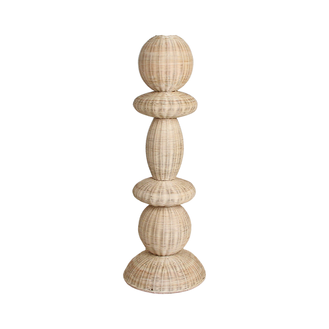 Lampadaire Tao en rotin - 140 cm Raw Materials