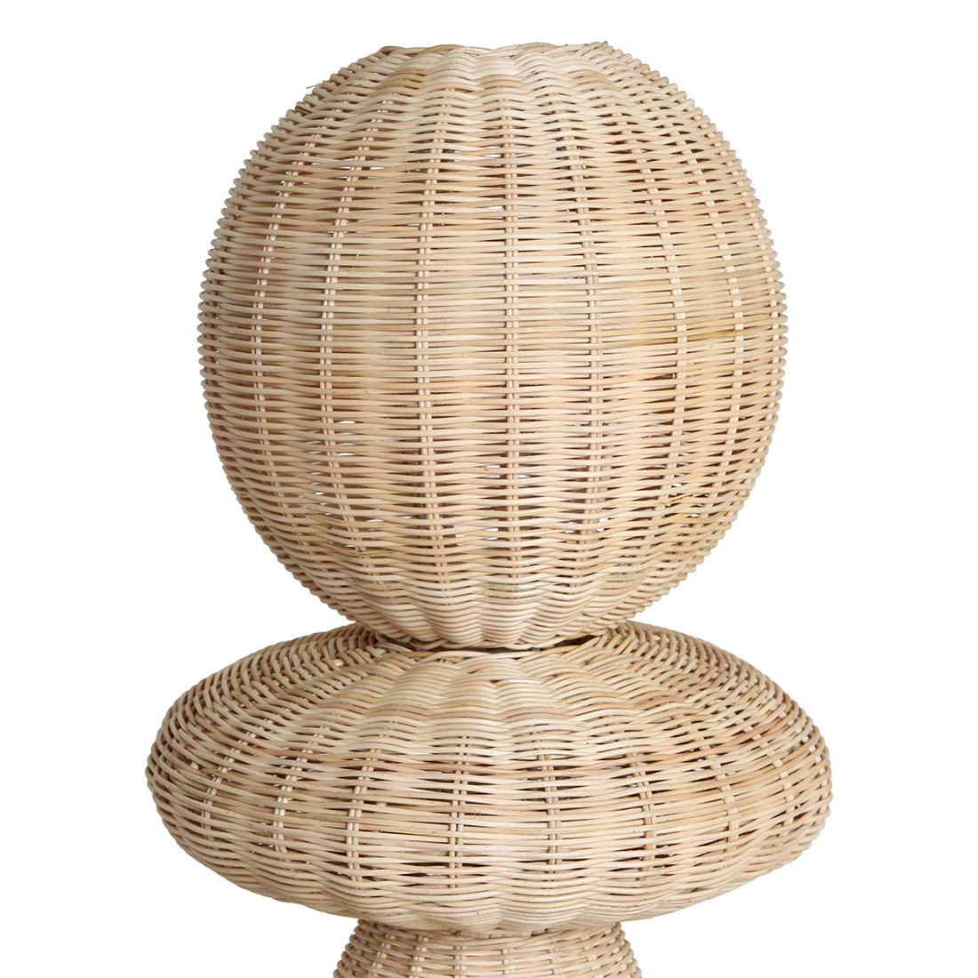 Lampadaire Tao en rotin - 140 cm Raw Materials