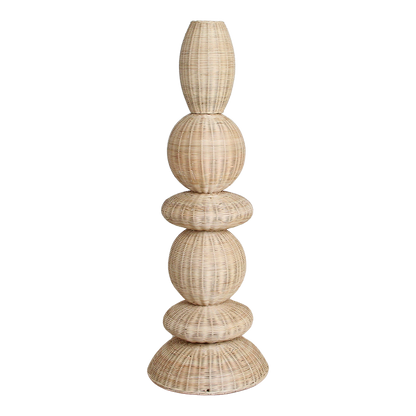 Lampadaire Tao en rotin - 140 cm Raw Materials