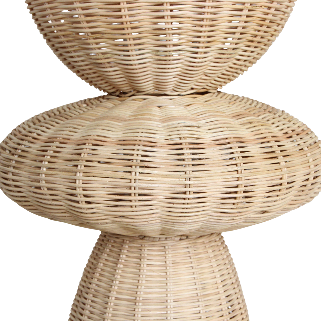 Lampadaire Tao en rotin - 140 cm Raw Materials
