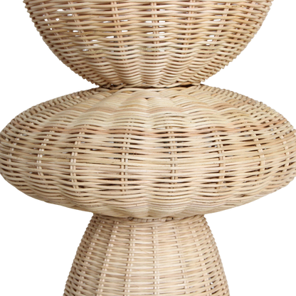 Lampadaire Tao en rotin - 140 cm Raw Materials