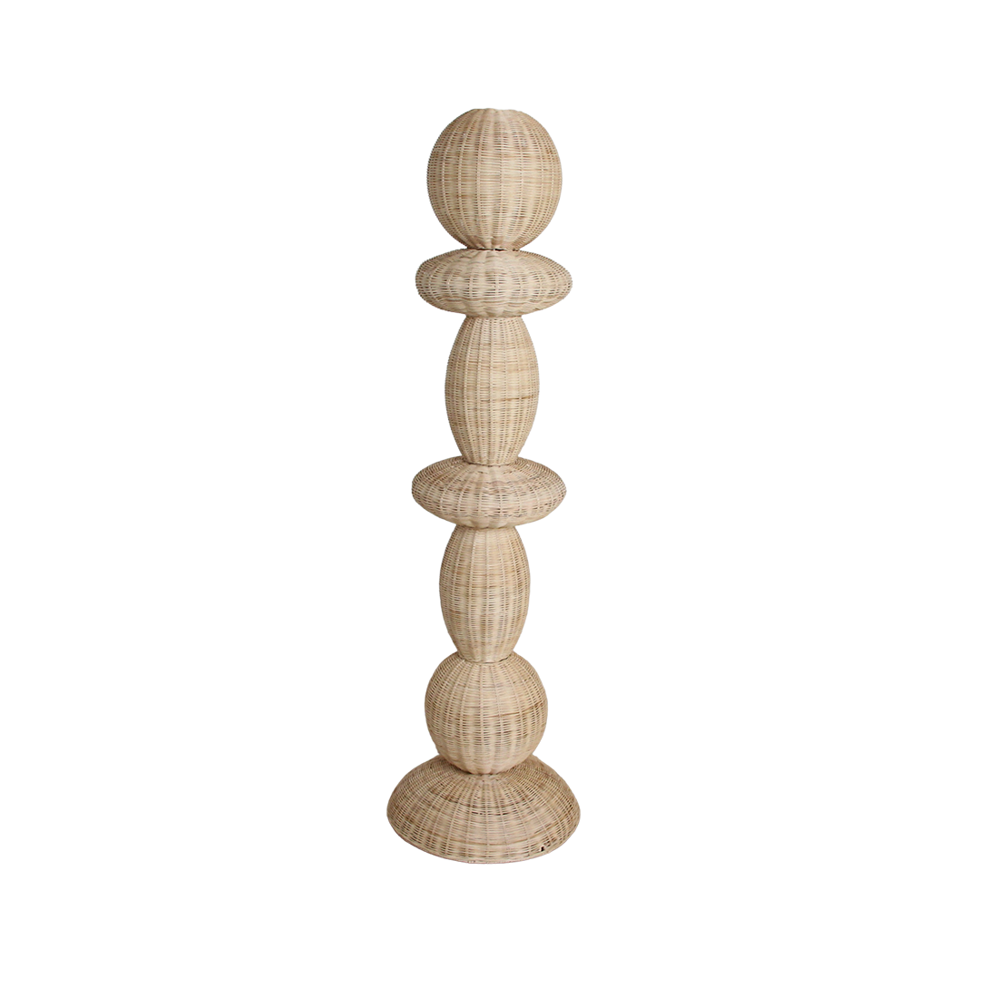 Lampadaire Tao en rotin - 175 cm Raw Materials