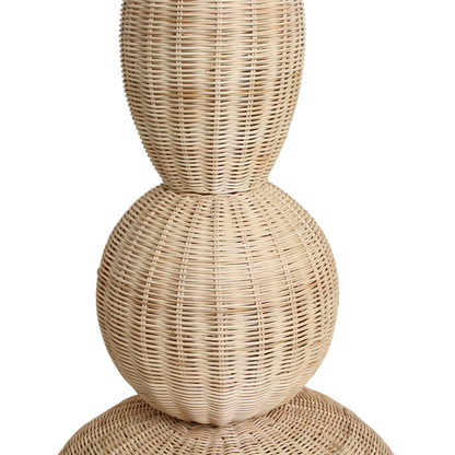 Lampadaire Tao en rotin - 175 cm Raw Materials