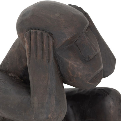 MUST Living Sculpture Monkey Hear Nothing