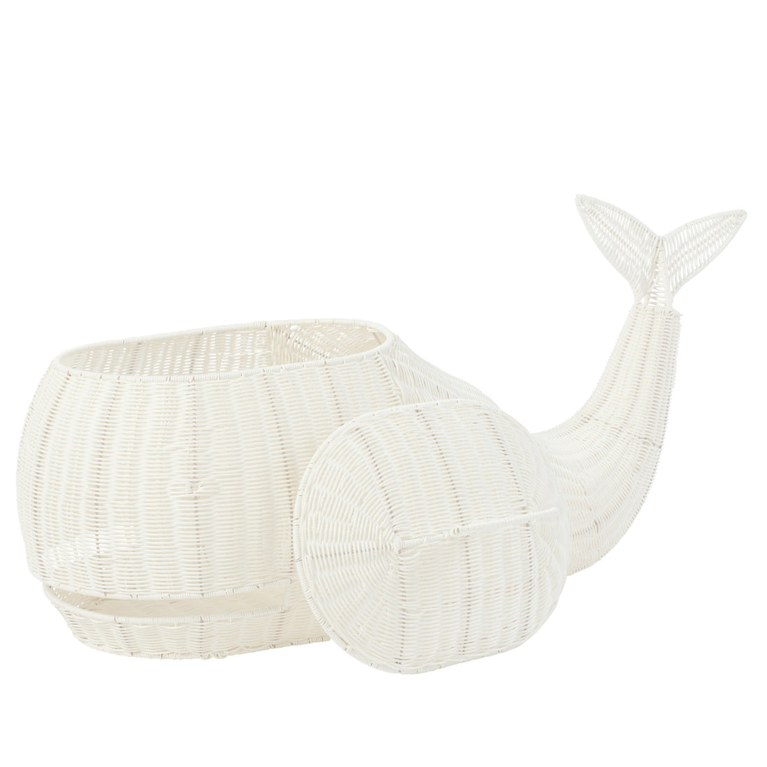 Panier Baleine Plastique Blanc J-Line