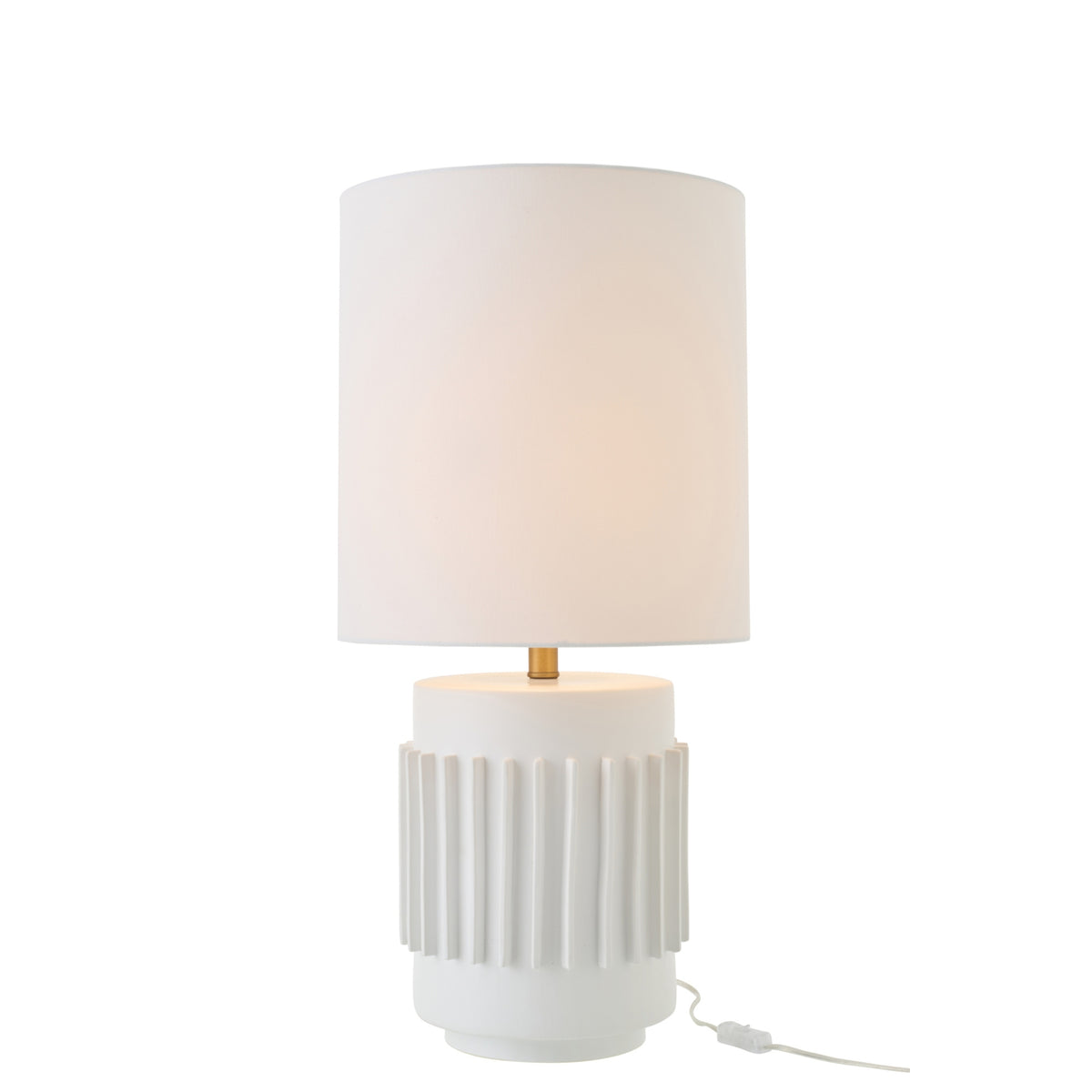 Lampe de table Céramique Blanche J-Line
