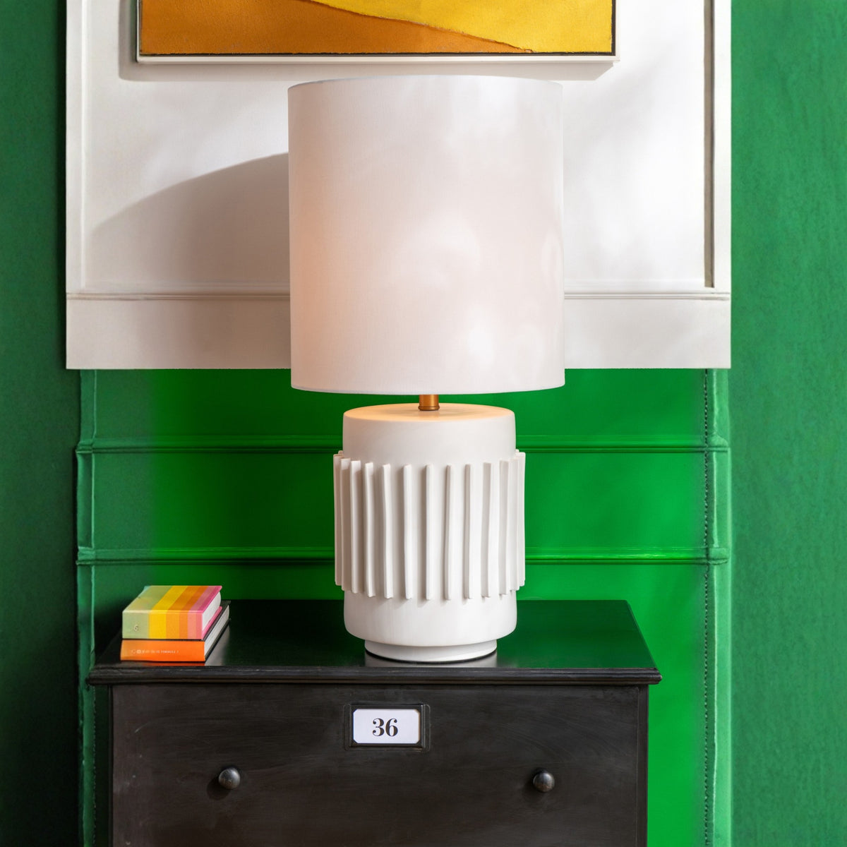 Lampe de table Céramique Blanche J-Line