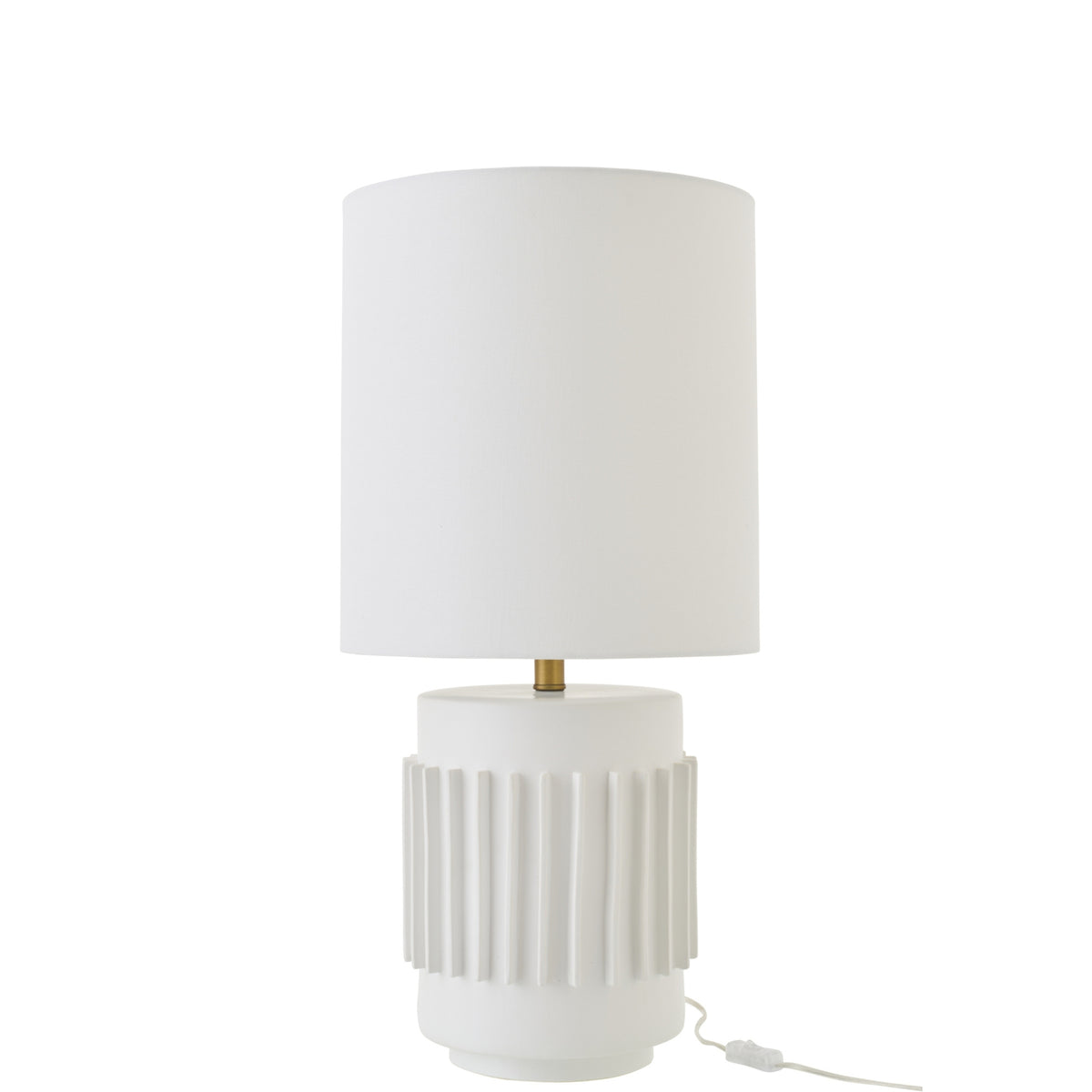 Lampe de table Céramique Blanche J-Line