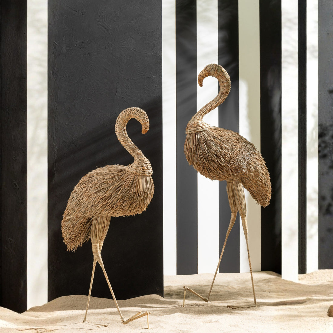 Flamingo Herbe Naturelle Petite J-Line