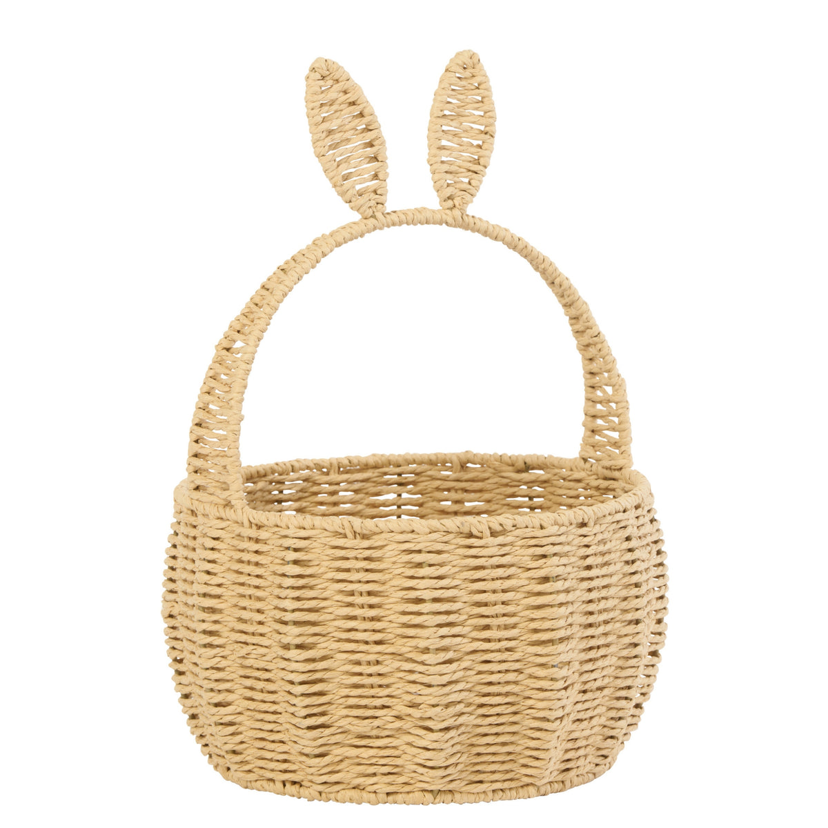 Panier Lapin Fer/Papier Naturel J-Line