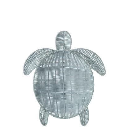 Décoration murale Tortue Fer Bleu clair Large J-Line