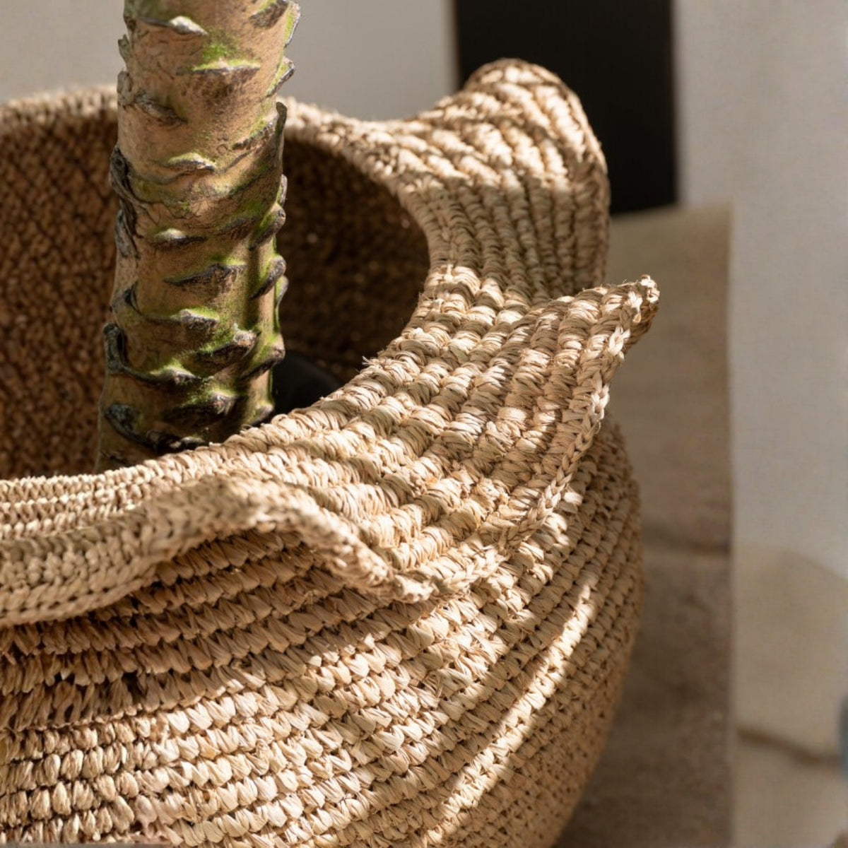 Panier en sisal naturel J-Line