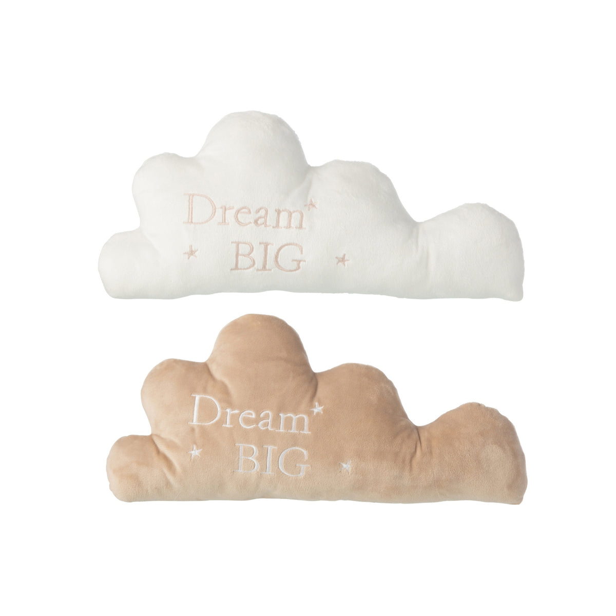 Nuage Polyester Blanc/Beige Assortiment De J-Line