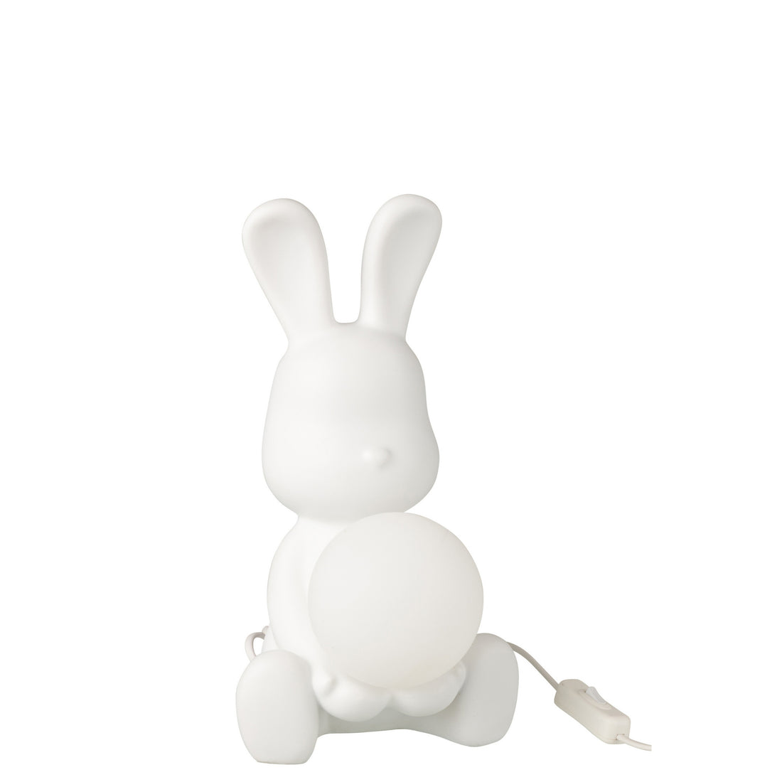 Lampe de table Lapin Polyrésine Blanche J-Line