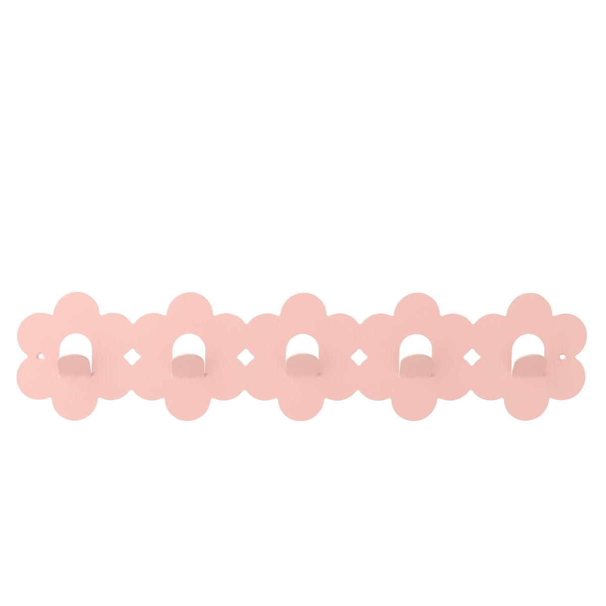 Porte-manteau Fleur Fer Rose Clair J-Line