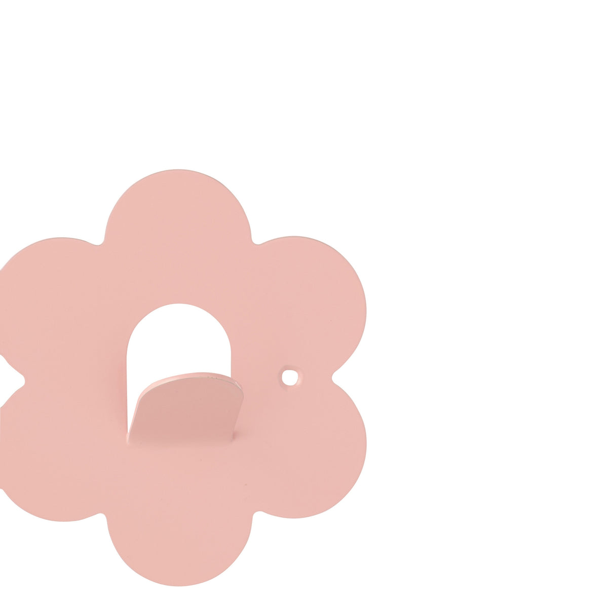 Porte-manteau Fleur Fer Rose Clair J-Line