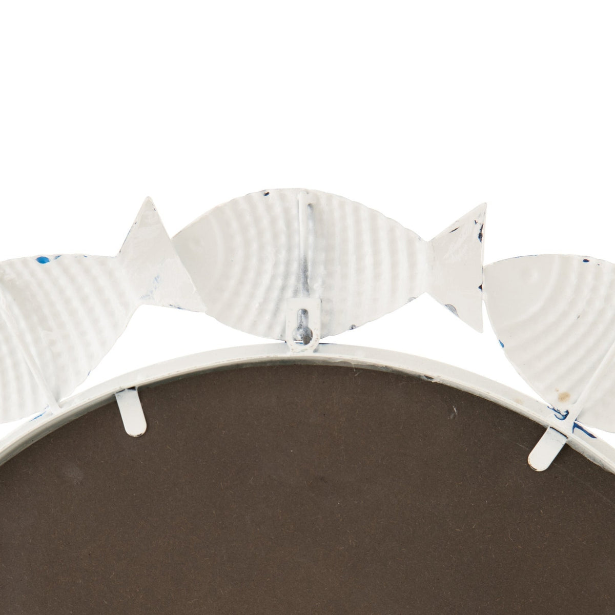 Miroir mural Poisson en fer blanc J-Line