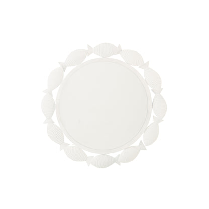 Miroir mural Poisson en fer blanc J-Line