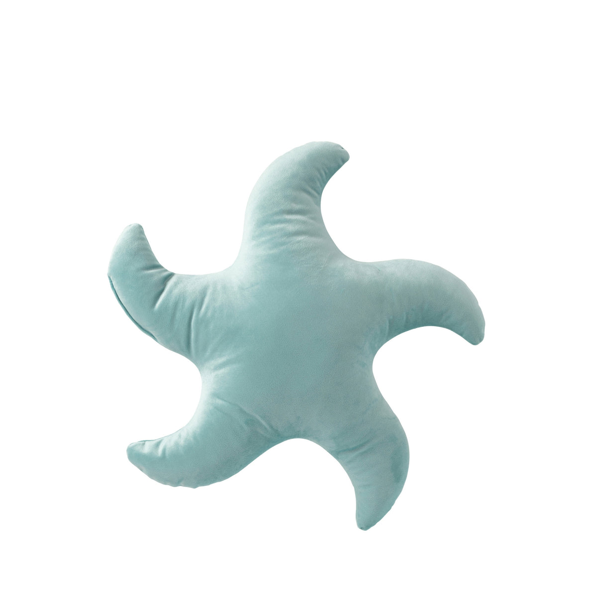 Coussin Étoile de mer Polyester Turquoise J-Line