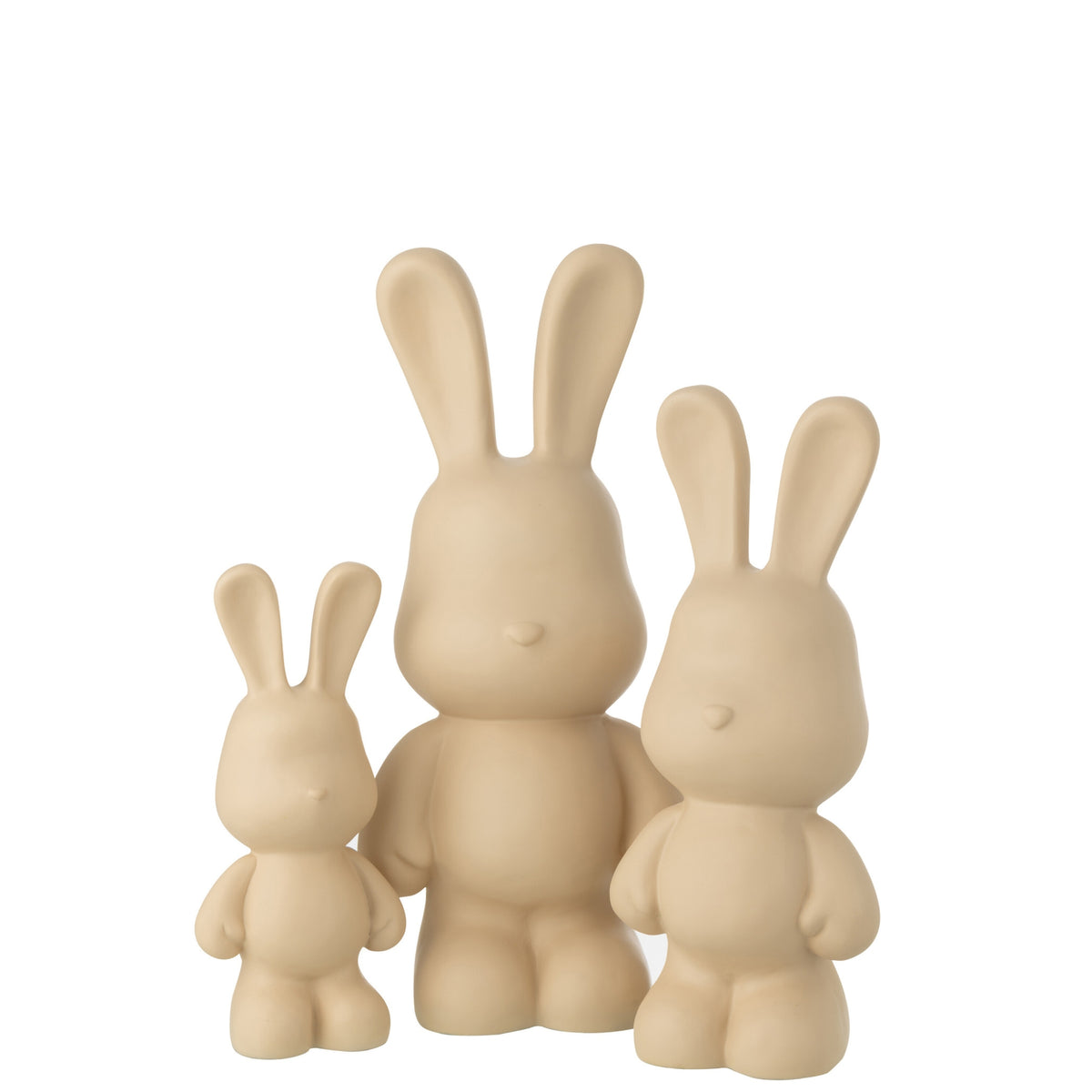 Lapin Fred Polyrésine Beige Grand J-Line