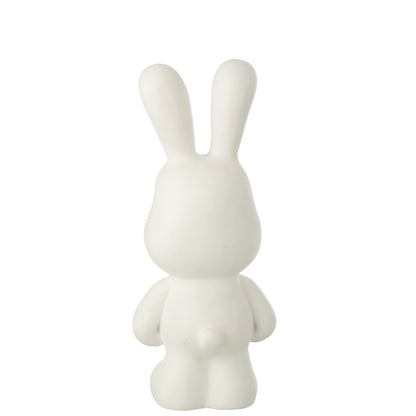Lapin Eddy Polyrésine Blanc Moyen J-Line