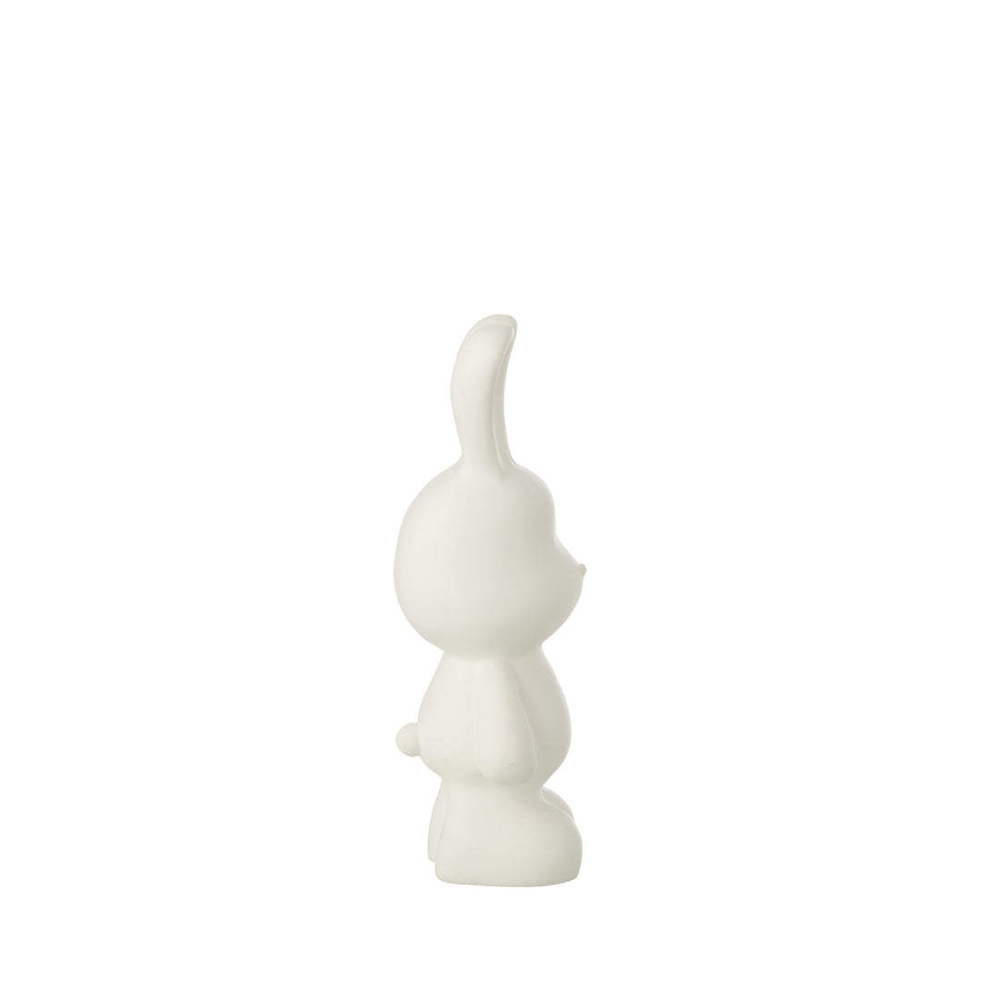 Lapin Eddy Polyrésine Blanc Petit J-Line
