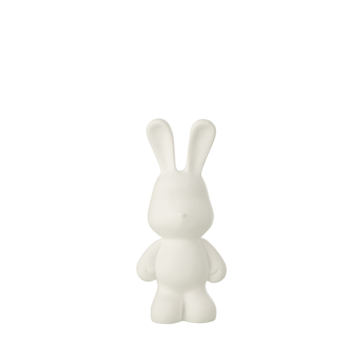 Lapin Eddy Polyrésine Blanc Petit J-Line
