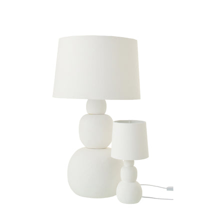 Lampe de table Renee Céramique Blanche Large J-Line