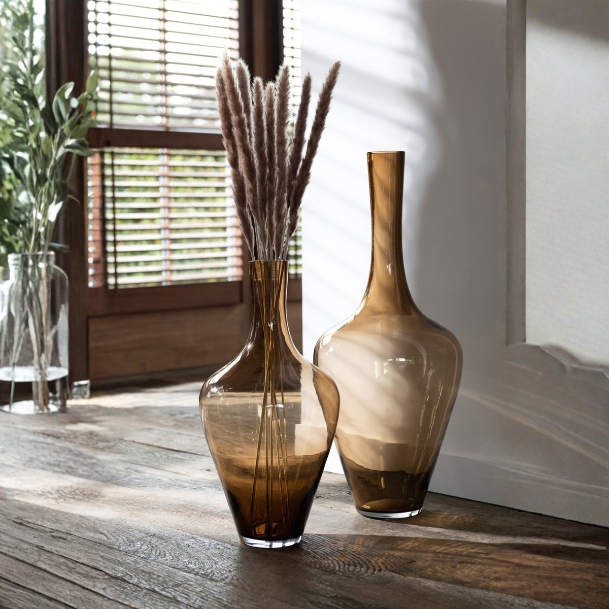 Vase Joni Verre Ambré Large J-Line