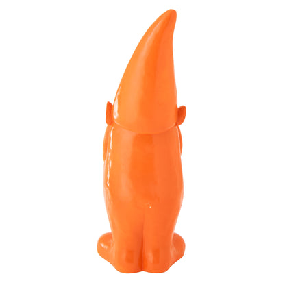 Gnome en résine orange grand modèle J-Line